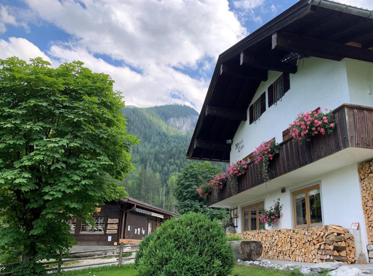 Ferienwohnung Wimbachlehen Ramsau bei Berchtesgaden Exterior foto